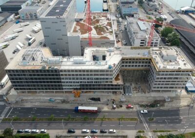 Hafenportal – Neubau Bürogebäude und Tiefgarage – Linz